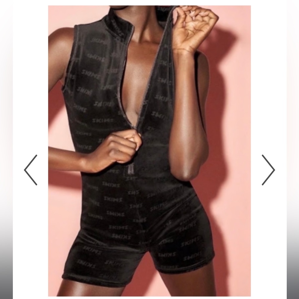 Skims/KimK velour romper XL no longer available